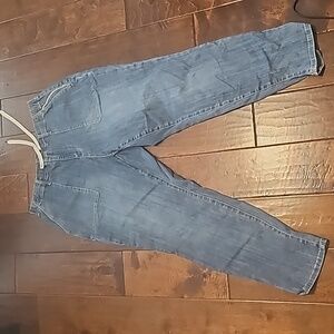 Judy Blue Sz 18W Viral Drawstring Light Wash Jeans NWOT